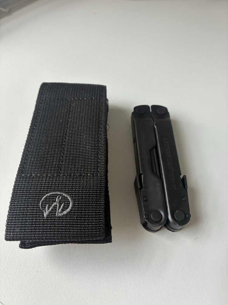 Multitool scyzoryk szczypce Leatherman Rebar Black czarny + kabura