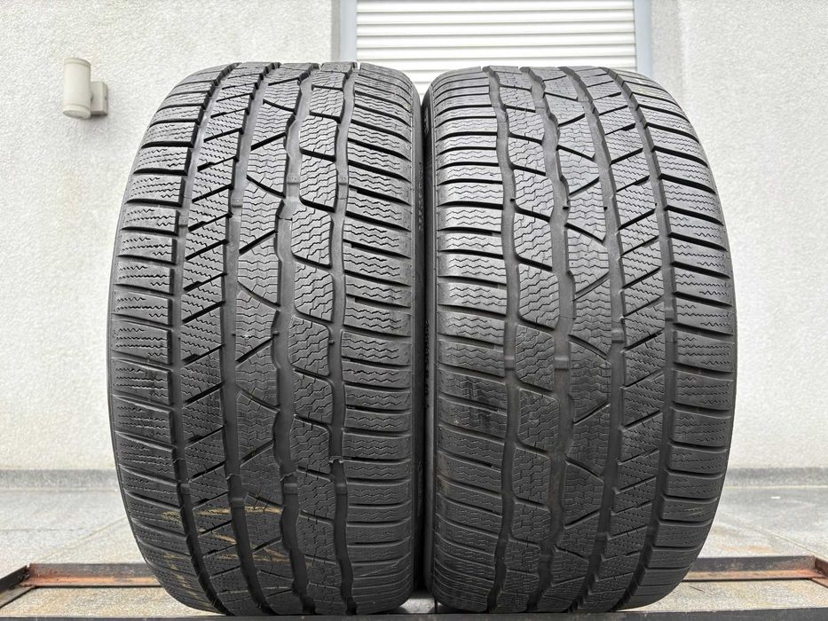 2szt zimowe 255/35R19 Continental 8mm 2023r świetny stan! Z876 gwaranc