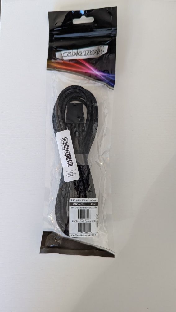 Cabo CableMod PRO ModMesh 8-Pin PCIe - 45cm - Preto