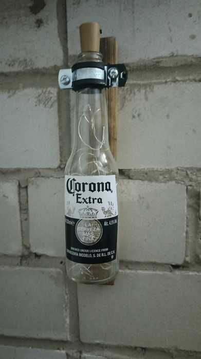 Лампа з бутилки corona