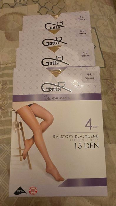 Rajstopy Gatta 4 L 15 Den