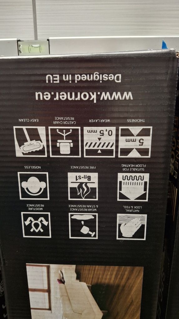 Panele winylowe KORNER FLOOR dąb hiszpański NOWE 20 metrów