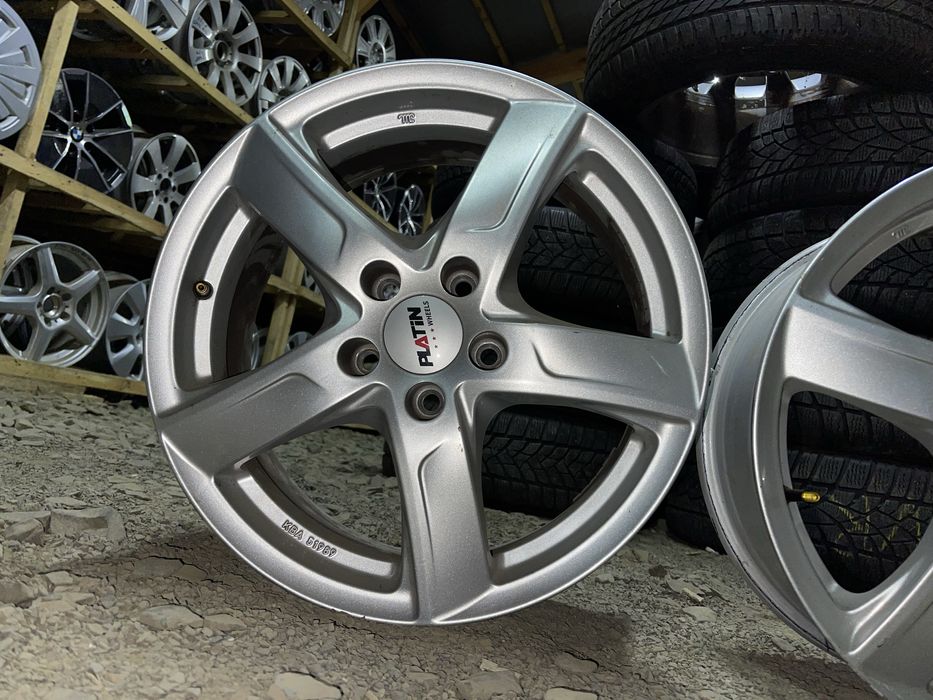 Диски німецькі PLATIN 5/112 R17 7J ET45 підходять на E golf