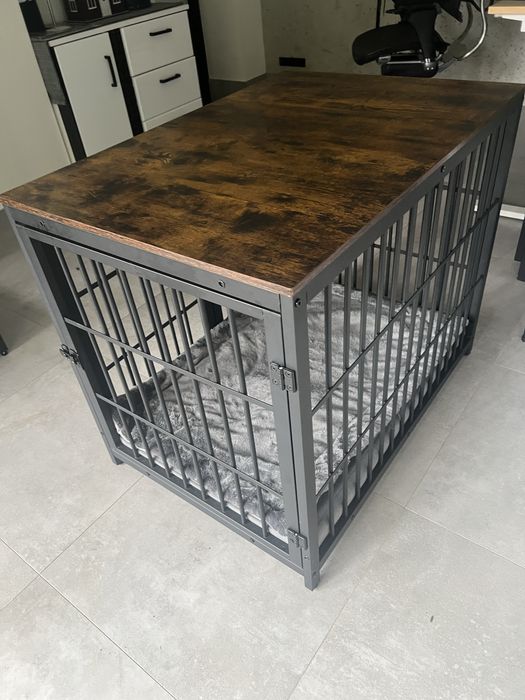 Klatka kenelowa WISFOR 78.5x56,8x65cm czarna