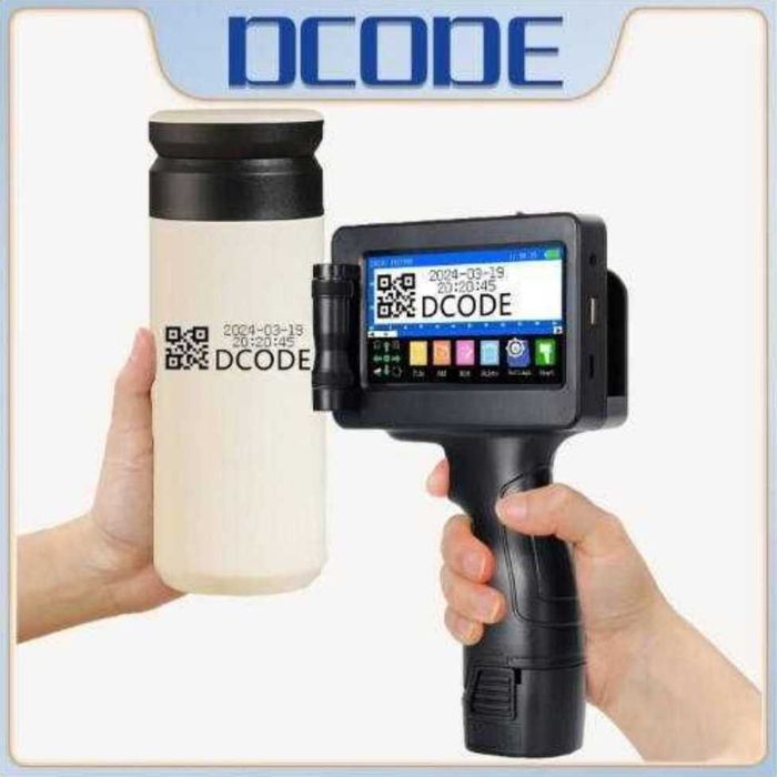 Ручний принтер DCODE датер, маркіратор, маркувальник сольвентний