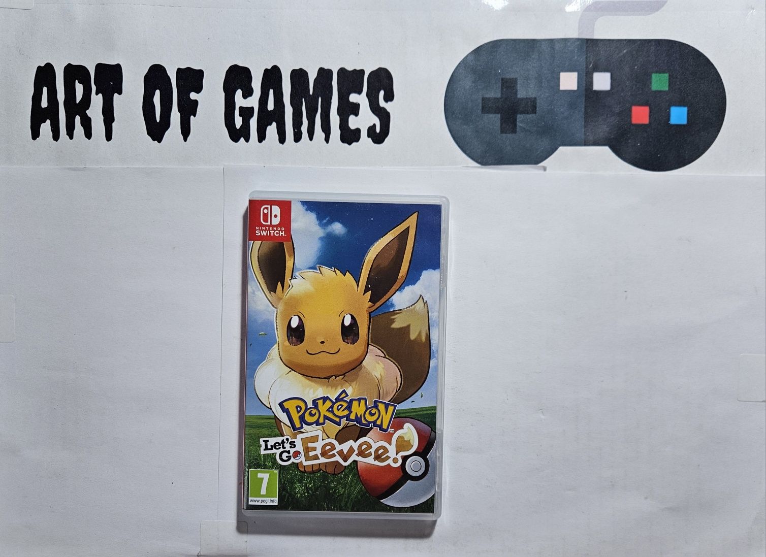 Pokemon Let's Go Eevee Nintendo Switch Evee Eeve