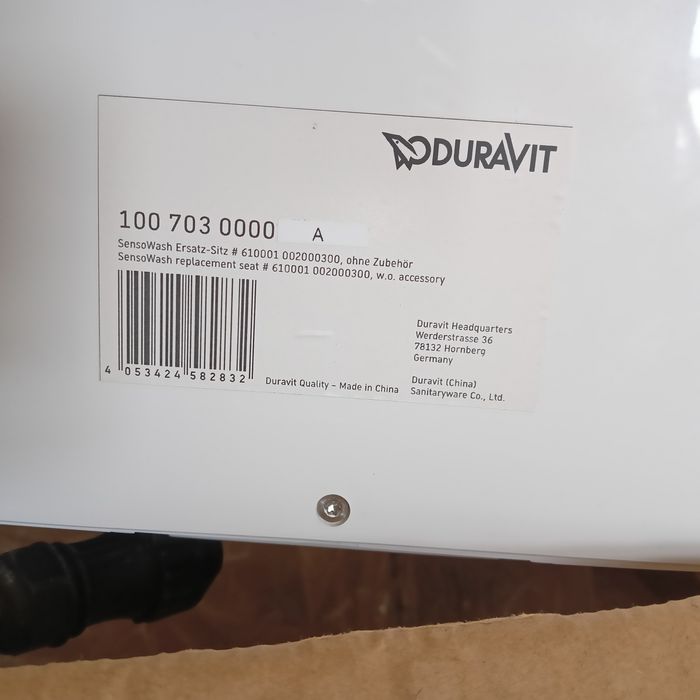 Duravit Deska sedesowa myjąca