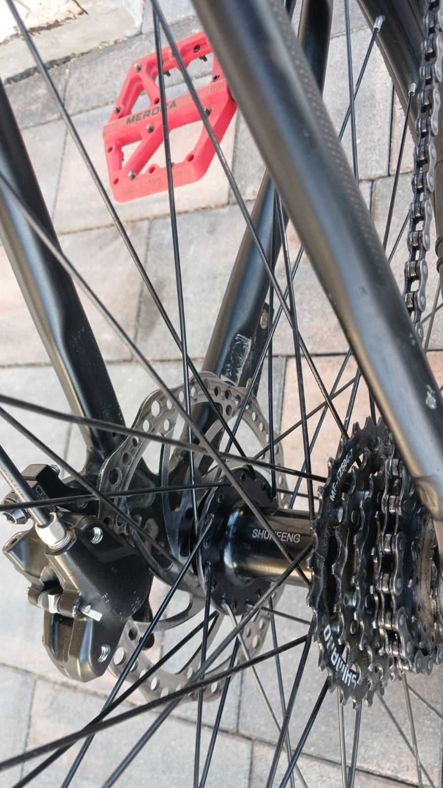 Велосипед, МТБ, кастом, гідравліка Shimano MT200