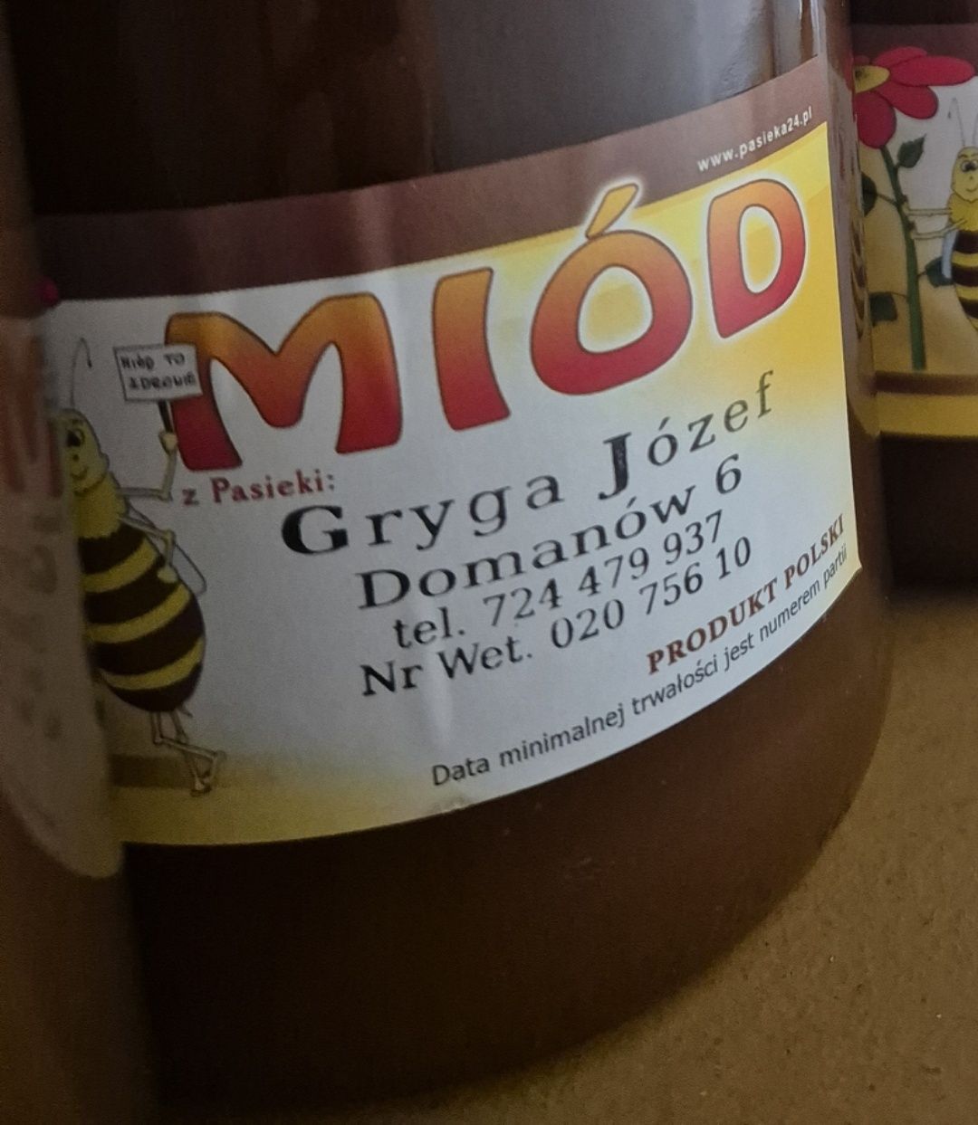 Miód z własnej pasieki