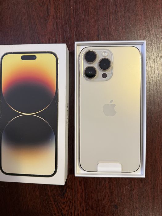 Iphone 14 pro Max Gold, 128 gb