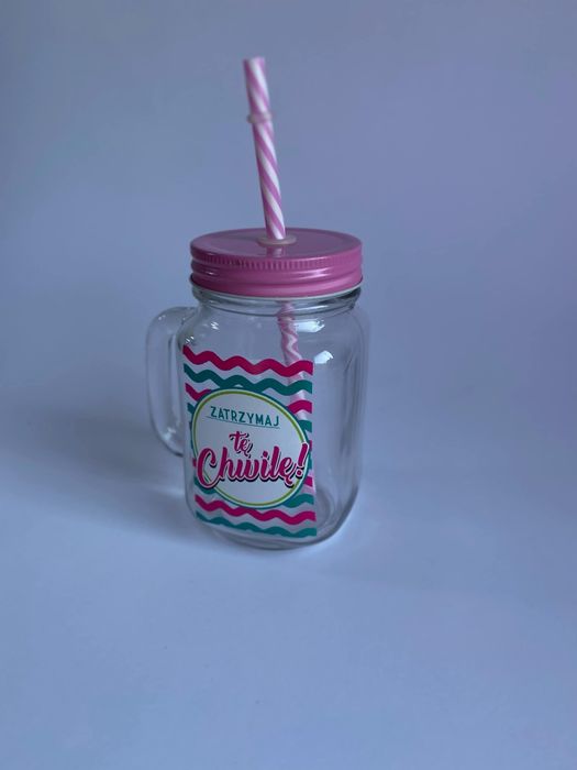 Kubek ze słomką/śmieszny napis. Idealny prezent!