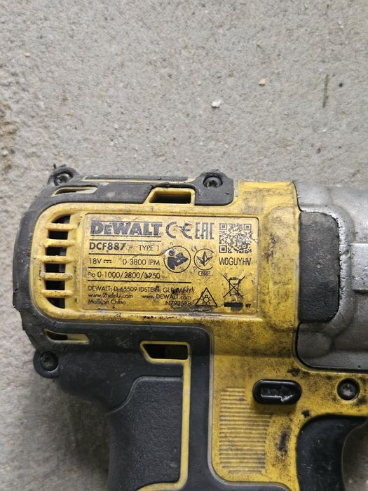 DeWalt dcf887 zakrętarka 2020r 18v