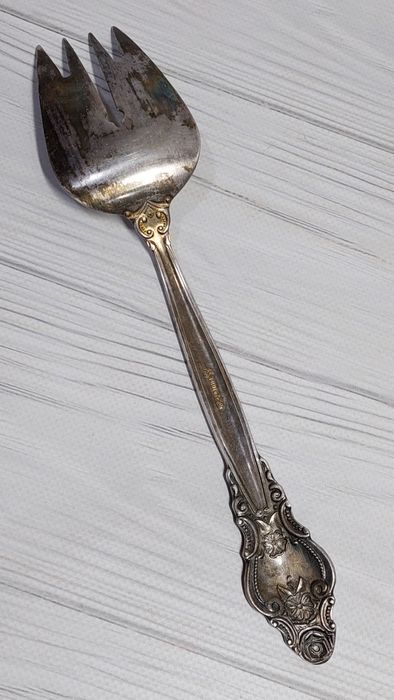 Вилка "Роза" для устриц. Цена 350 грн