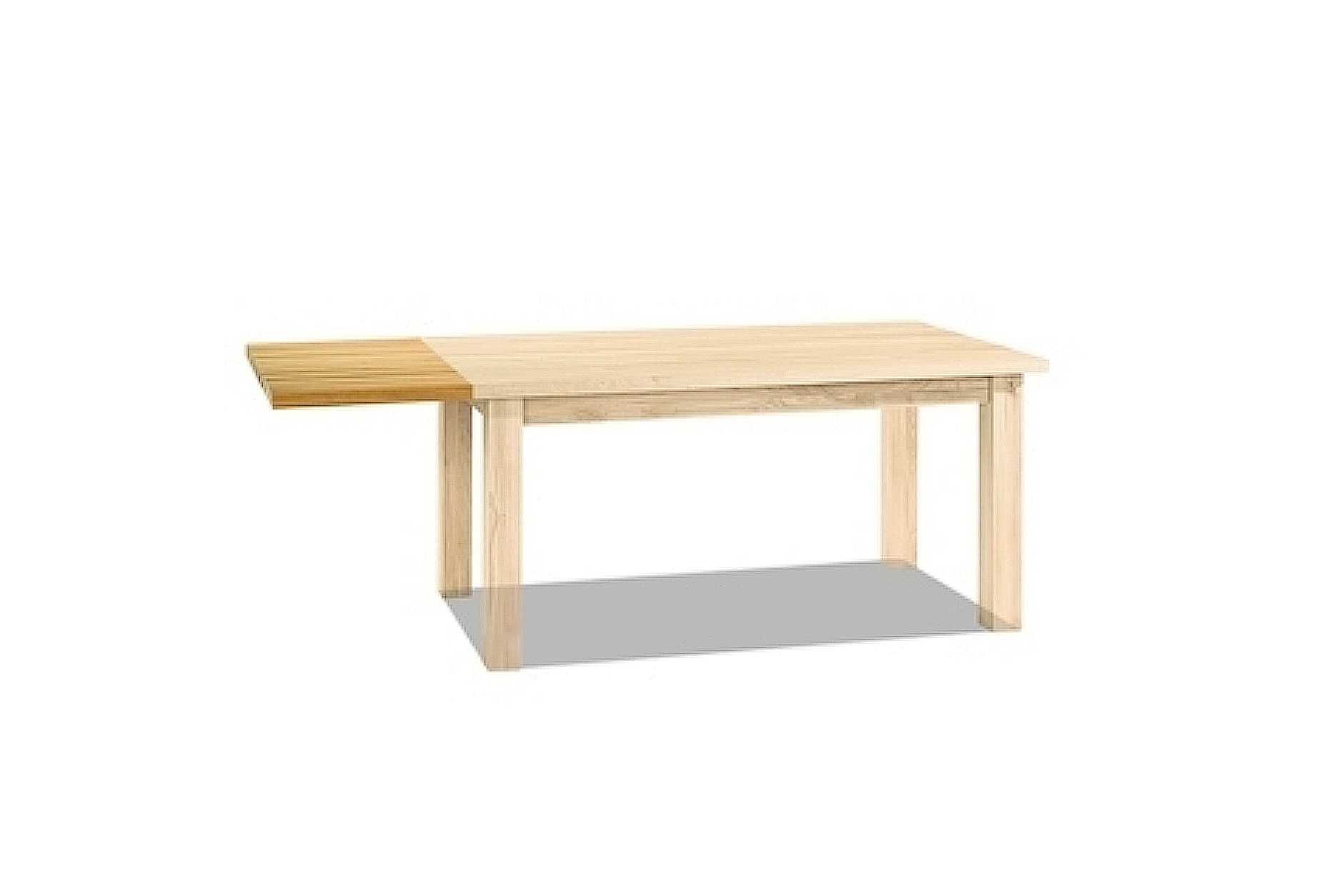 Stół rozkładany + 6 krzeseł - lity dąb