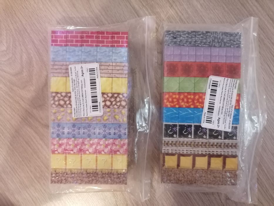 200szt klocki magnetyczne typu Minecraft
