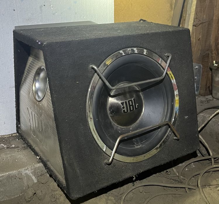 JBL GTO1260BR 1000W skrzynia basowa tuba + wzmacniacz Peiying caraudio