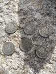 Prata 2$50 moedas