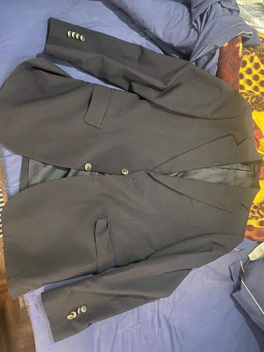 Blazer Classico Preto Affari Uomo