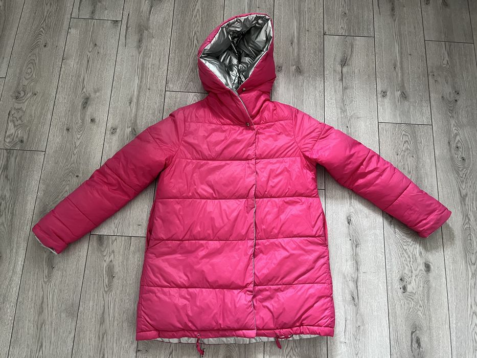 Пуховик жіночий двохсторонній