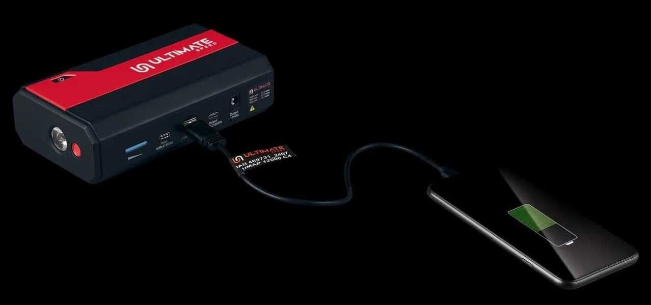 POWER BANK UMAP 12000 C4 c/ função de arranque/Viaturas/Motas
