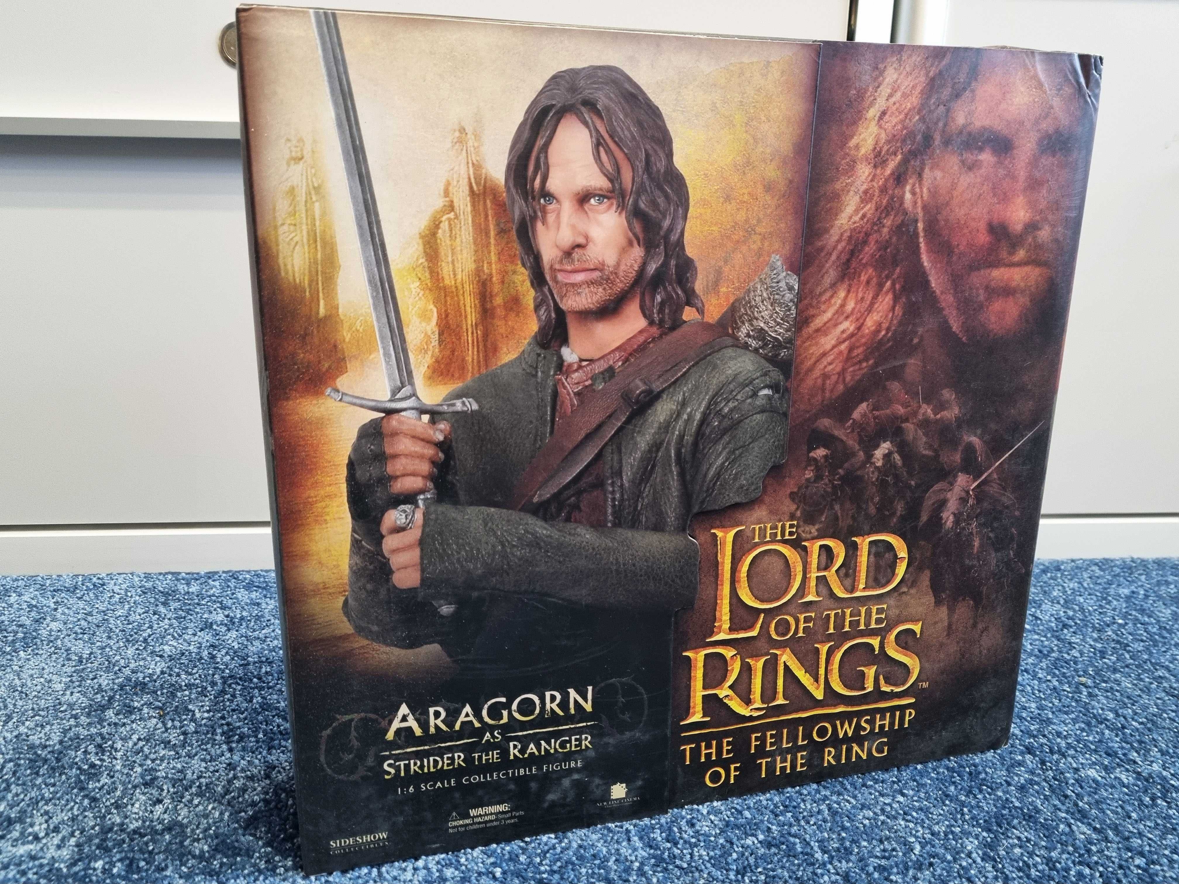 Aragorn as Strider the Ranger 1:6 Figurka Władca Pierścieni