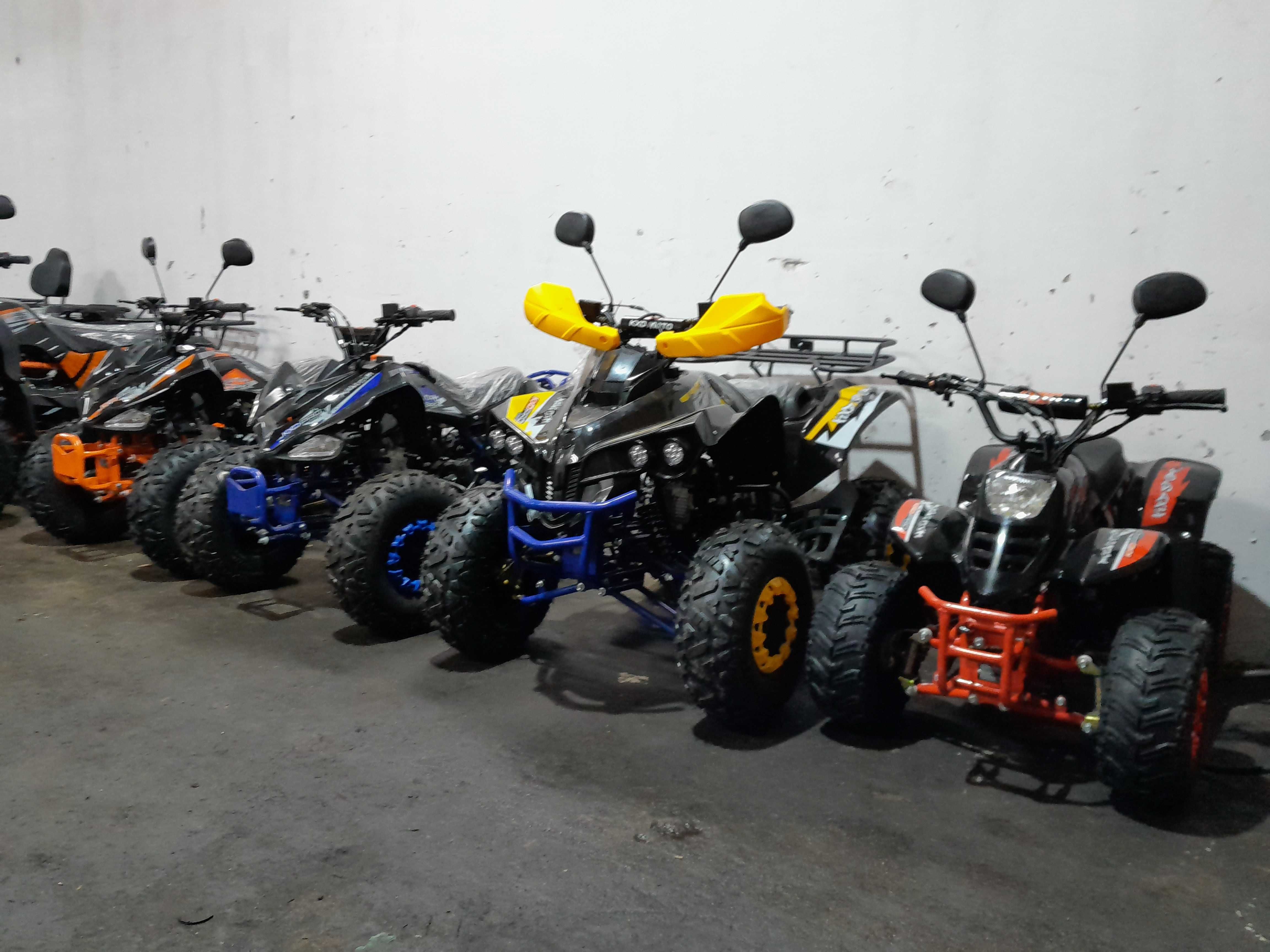 Nowy ATV quad 125c KXD RAPTOR 8cali FULL LED lusterka Raty dostawa