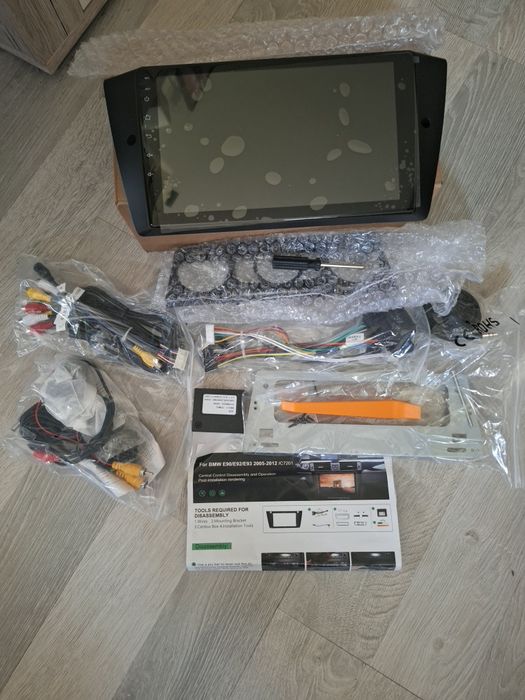 NHOPEEW Android Radio samochodowe dla BMW z bezprzewodowym Carplay