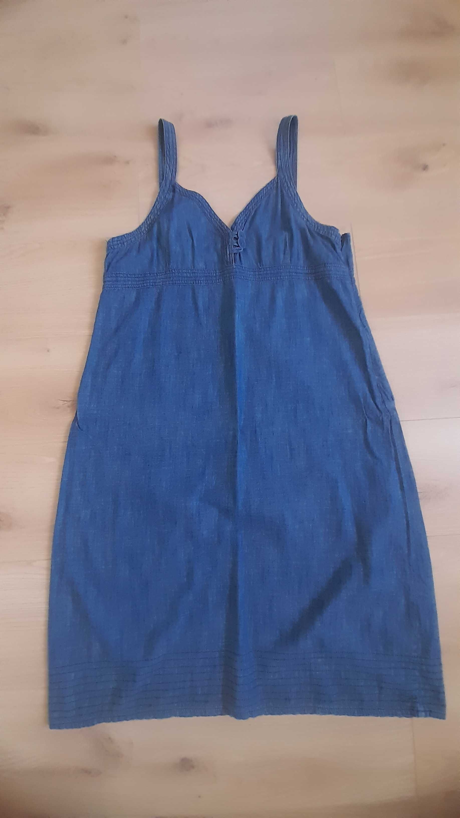 Sukienka cienki jeans 42