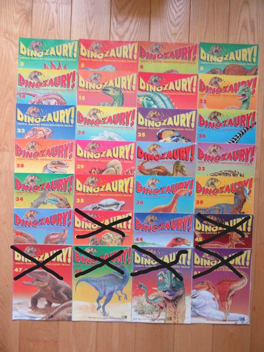 Dwutygodnik Dinozaury z serii DeAgostini stan BDB