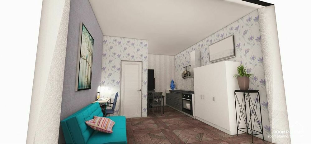 Боярка продам квартиру 17м2  за 12500$ с двориком есть Расрочка
