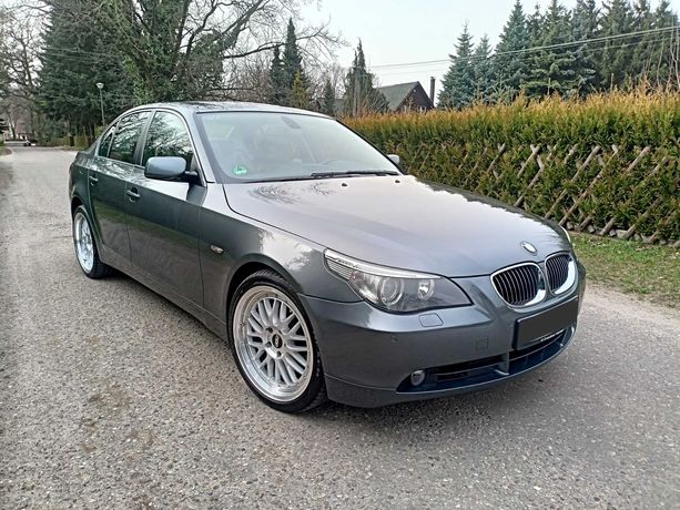 BMW e60 5 530i R6 Individual Fotele Komforty Rude Skóry18 alu