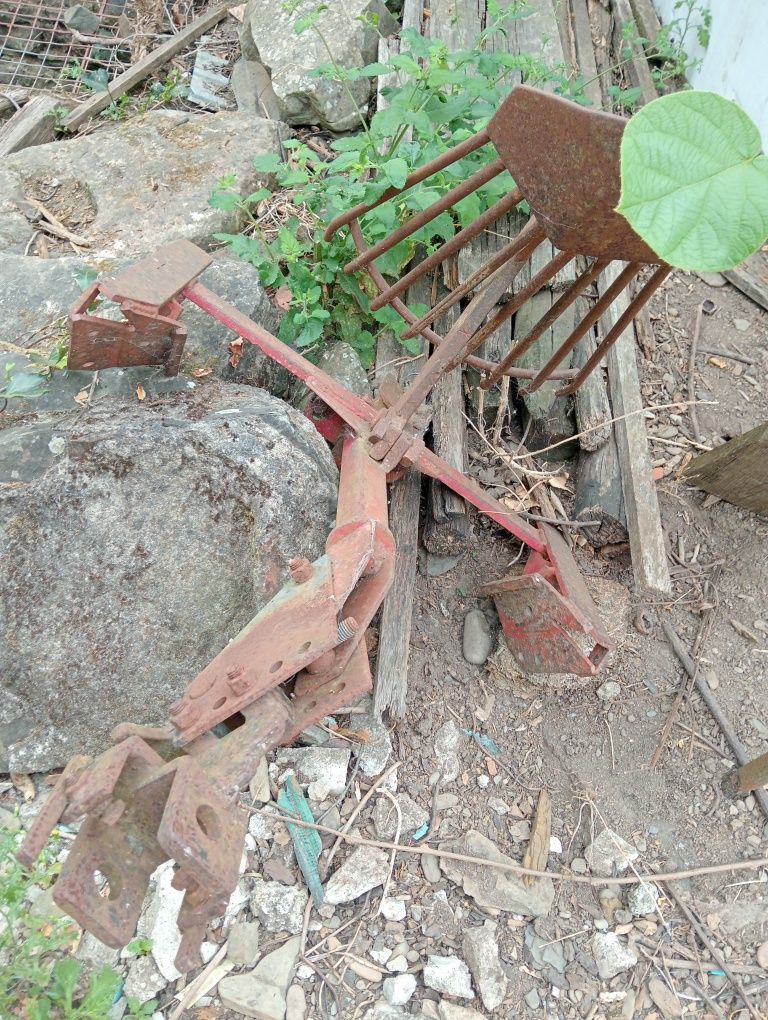 Trator com reboque