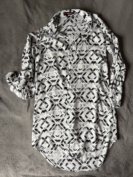 Sukienka prada milano logowana na codzien