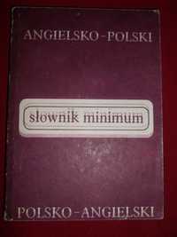 Słownik polsko-angielski minimum.Format mini 14x10cm