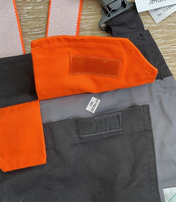 Nowe spodnie robocze ogrodniczki techniczne M/L kwf BHP termiczne