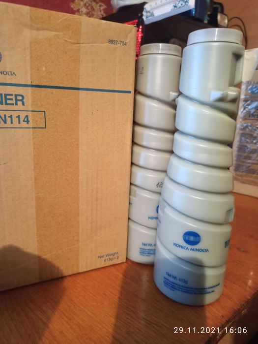 Продам ОРИГІНАЛ Тонер Toner TN114 до принтер KONICA MINOLTA bizhub 162