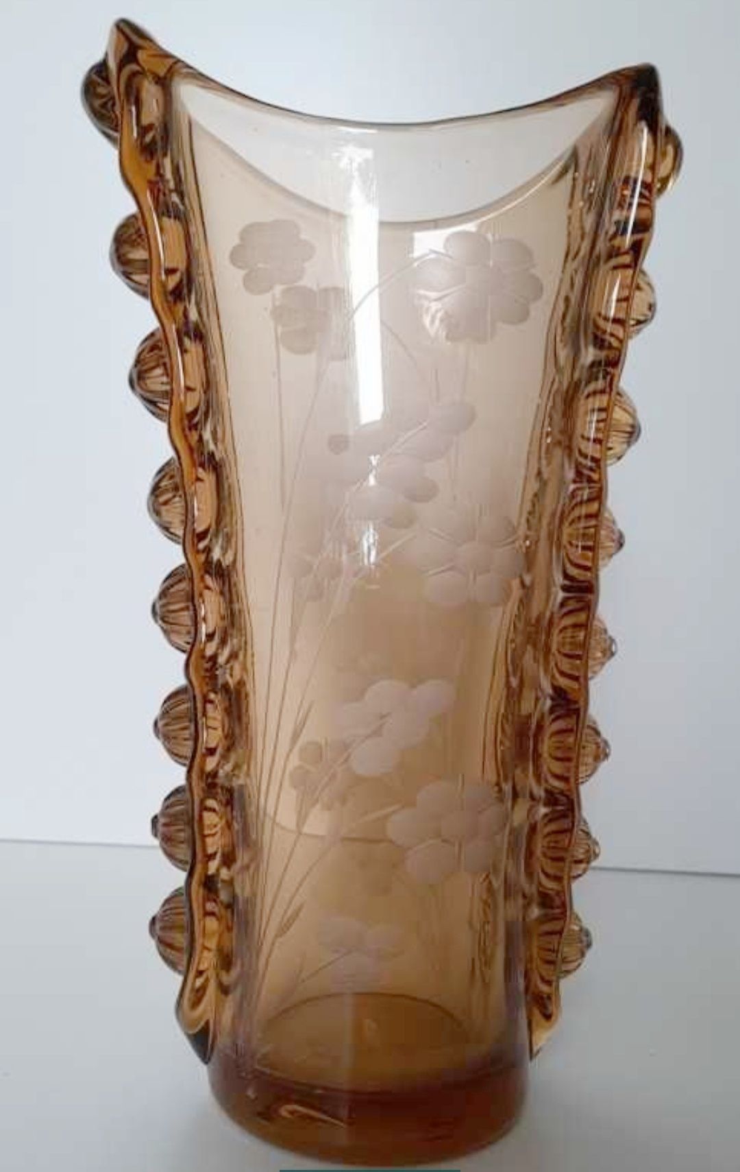 Piękny wazon z Huty Szkła Julia.