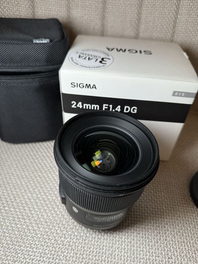 Objektyw Sigma 24 mm f1.4 Dg  NIKON