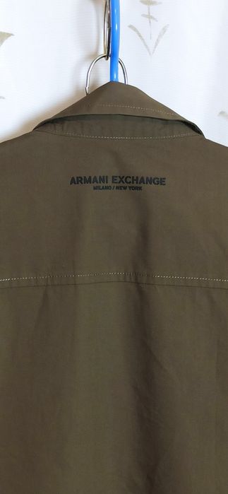 Сорочка чоловіча нова  Armani Exchange zip розм XL оригінал