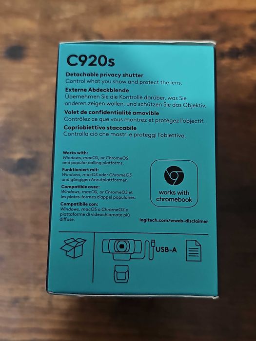 Logitech Kamera C920S Pro
Kamerka internetowa Logitech