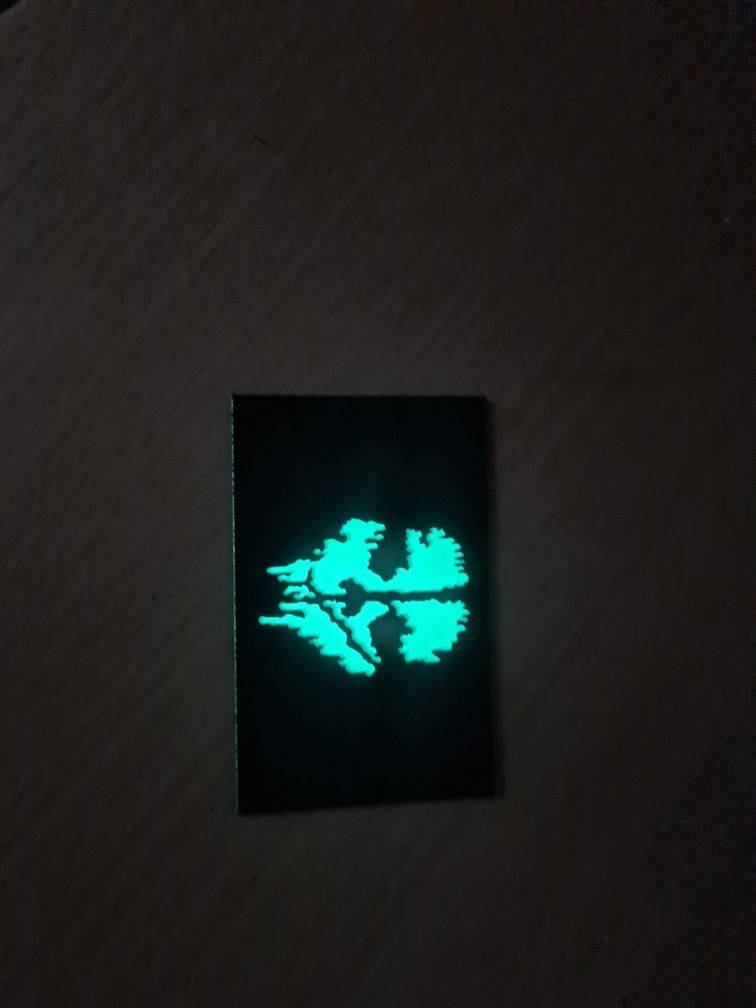 Nowość! Rzep PVC Ghost z Fluorescencyjnym Motywem