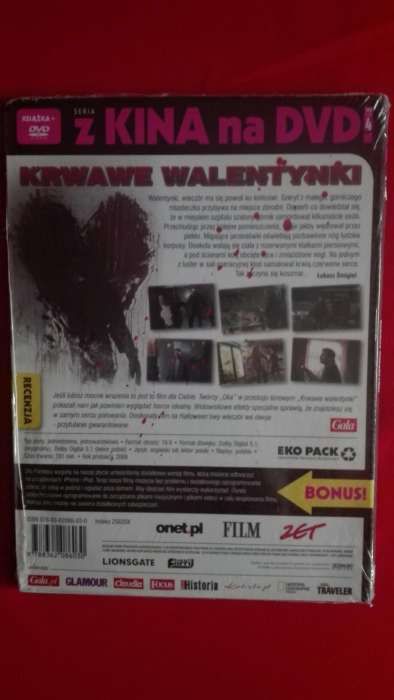 Krwawe walentynki. Książka + dvd