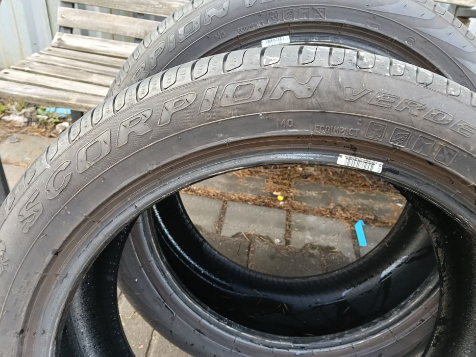 Opony letnie Pirelli 255/45/20 2022r. 2 sztuki jak nowe