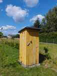Wychodek WC budowlane