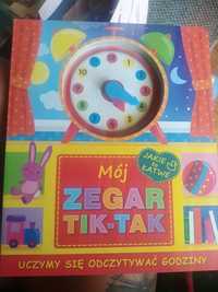 Książka dla dzieci"Mój zegar tik-tak"