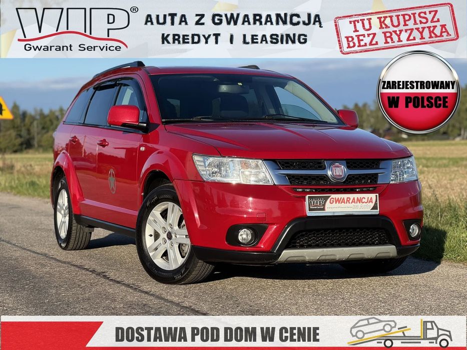 Fiat Freemont 4X4 2.0 DIESEL 170kM / PISEMNA GWARANCJA w cenie / Transport / KREDYT