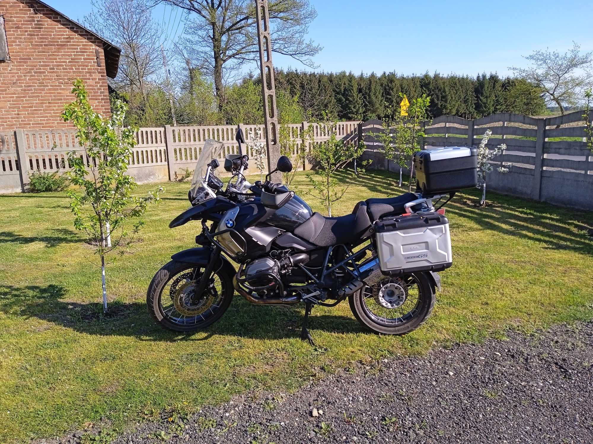 BMW R 1200 GS Adventure Triple Black ABS ASC ESA 3 Kufry Vario Zamiana