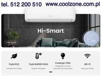 Klimatyzacja Hisense HI-Smatr 3,2 kW z montażem 2999 PLN brutto