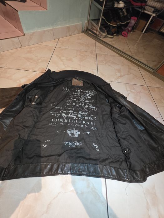 Kurtka skórzana guess