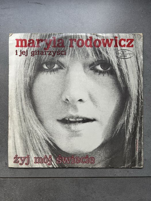 Maryla Rodowicz i Jej Gitarzyści – Żyj mój świecie (winyl)